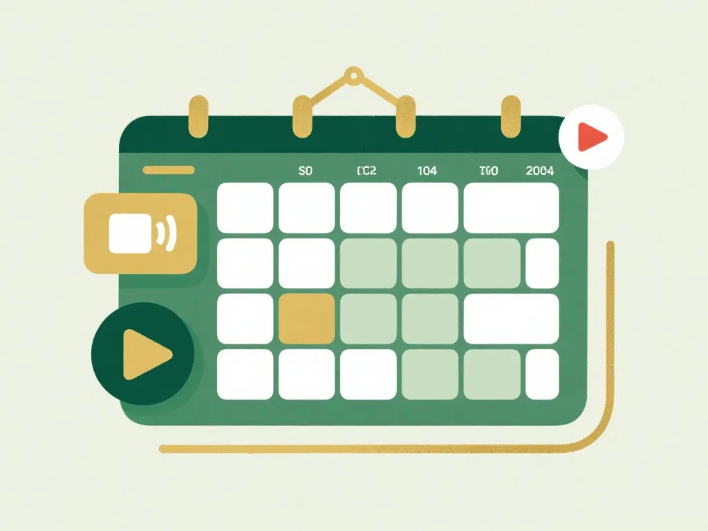 赛程与直播入口示意图