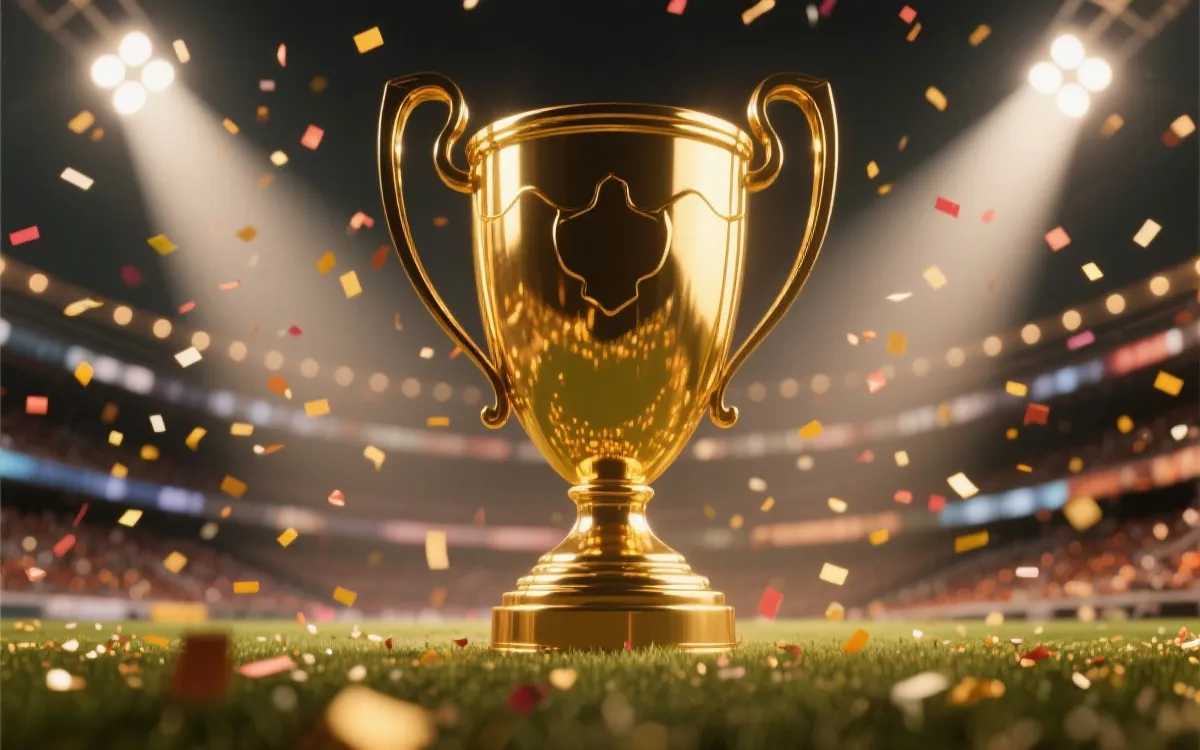 决赛与冠军氛围图片