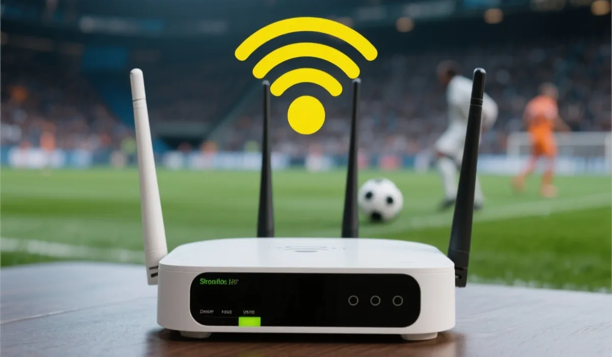 稳定网络对观看体验的重要性示意