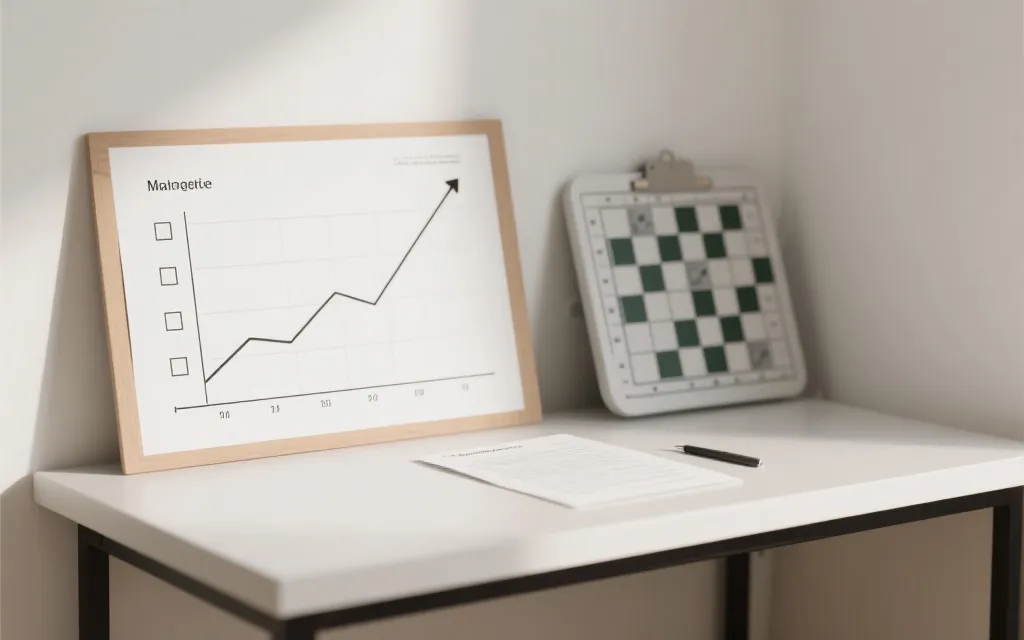 概率曲线与风险控制的可视化概念图